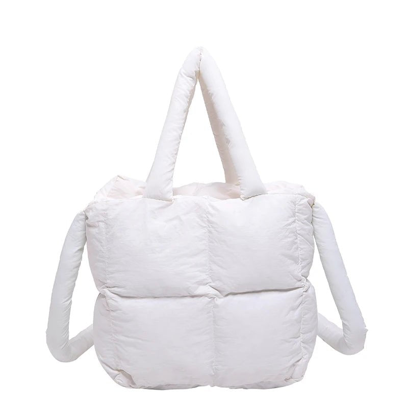 CloudCarry™ Luxe Puffer Tote – The Ultra - Lightweight Quilted Pillow Bag for Effortless Style - AMAZEA
